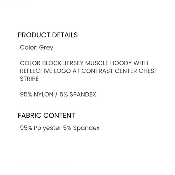 Under Jeans “Rocky Hoody” Sleeveless Top - Picture 2 of 3